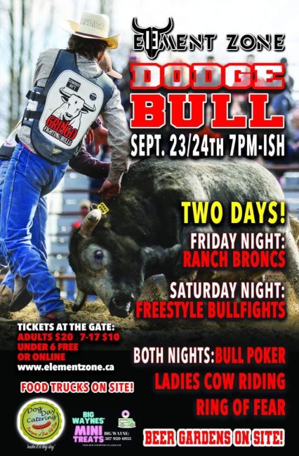 Sept event - dodge bull